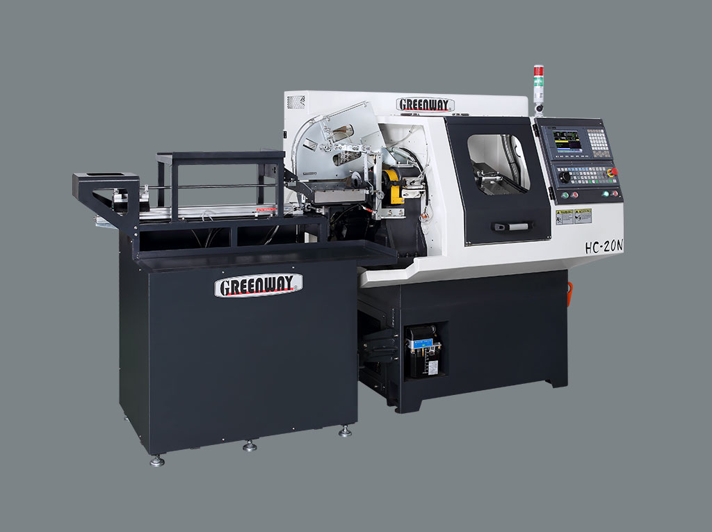 HC-20N CNC lathe with Rear feeding system